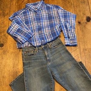 Polo Ralph Lauren “The Hampton Straight” Size L (14-16)